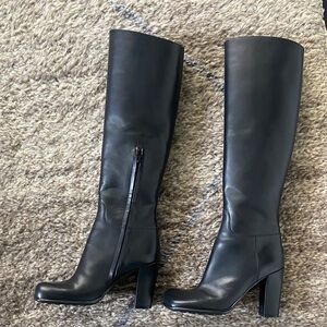 Bottega Veneta Black Heeled Boots